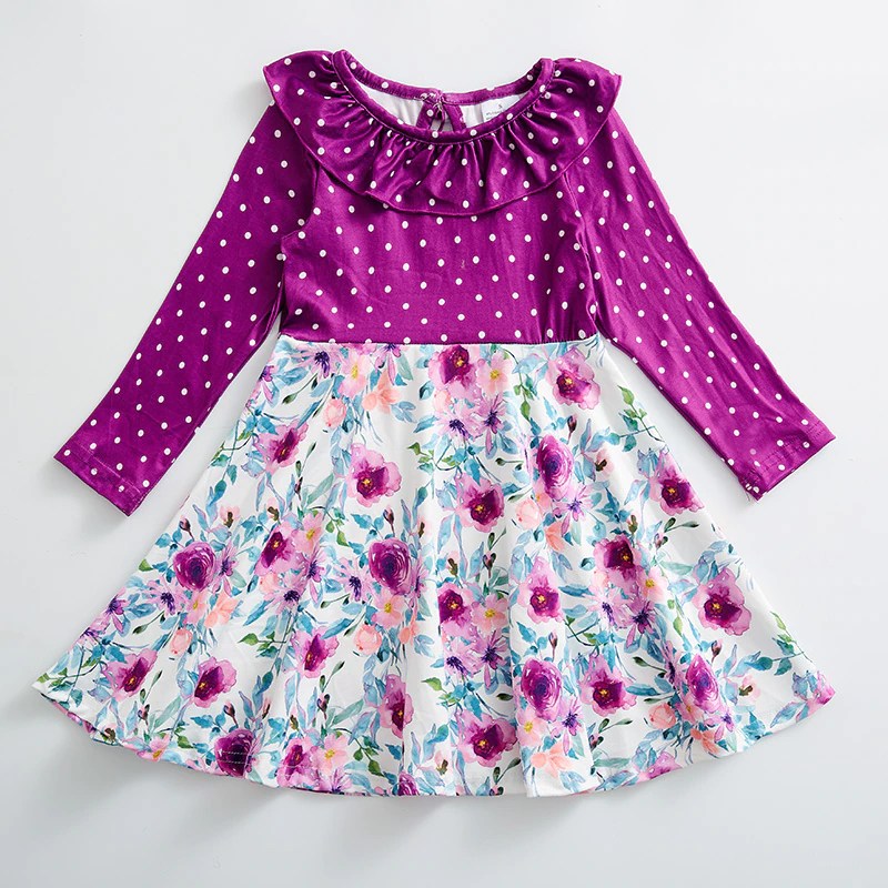 RTS Elsie Floral Twirl Dress-