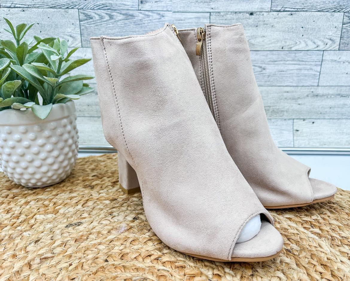 RTS: Open Toe and Heel Bootie-