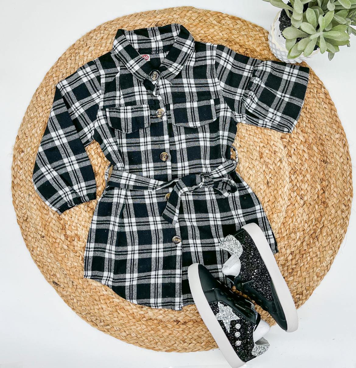RTS: Flannel Tunic-