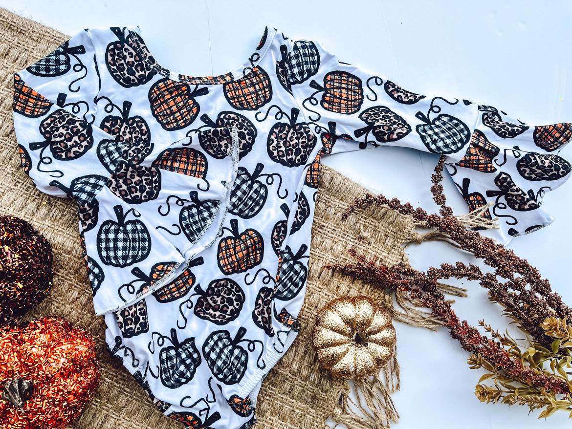 RTS: Fall Bell Sleeve Onesie-
