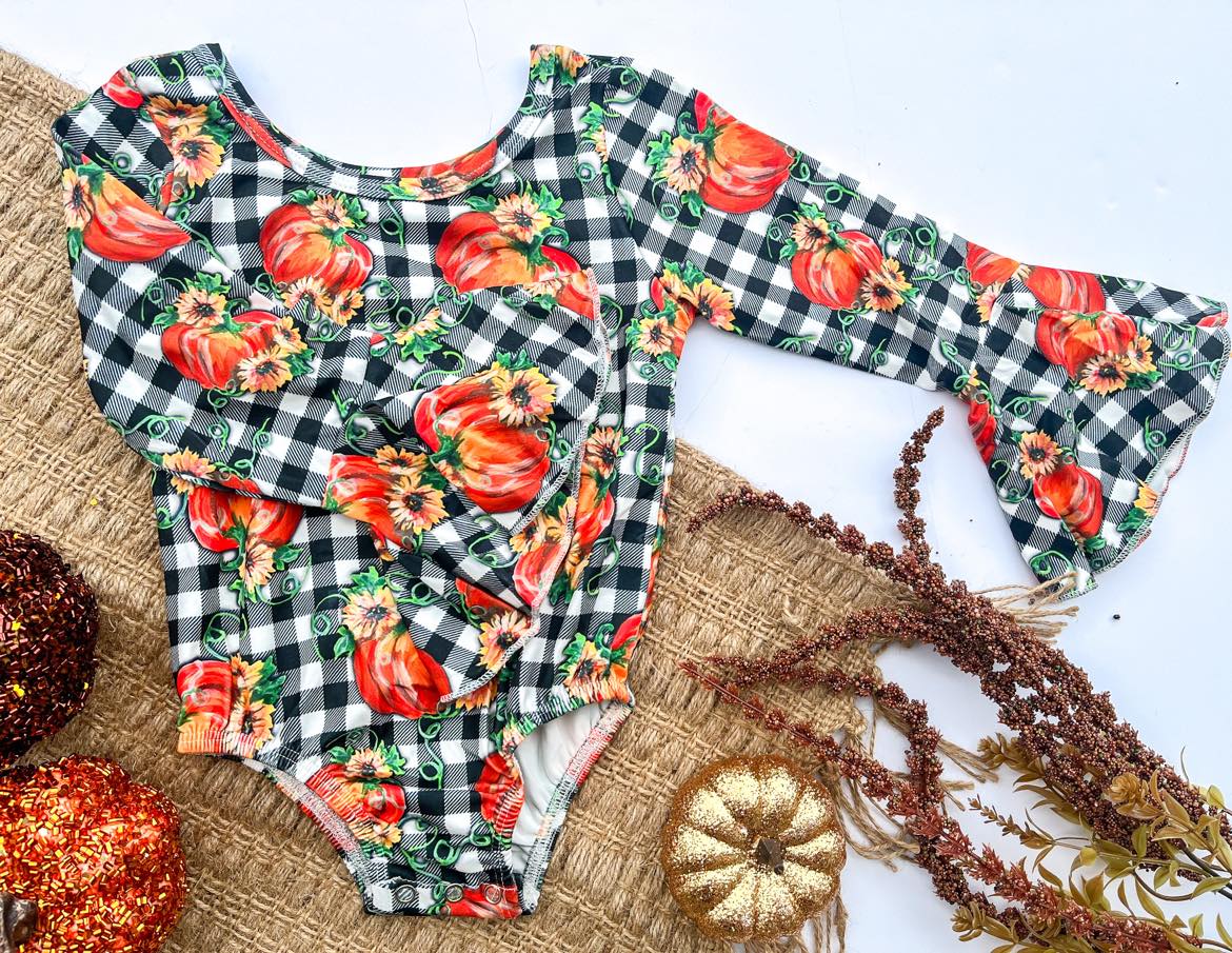 RTS: Fall Bell Sleeve Onesie-