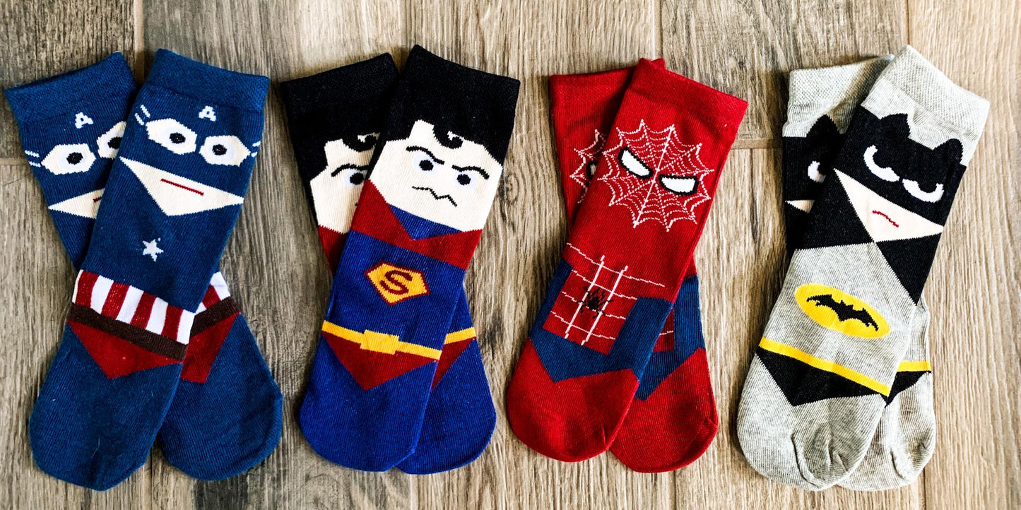 RTS: SUPERHERO SOCKS
