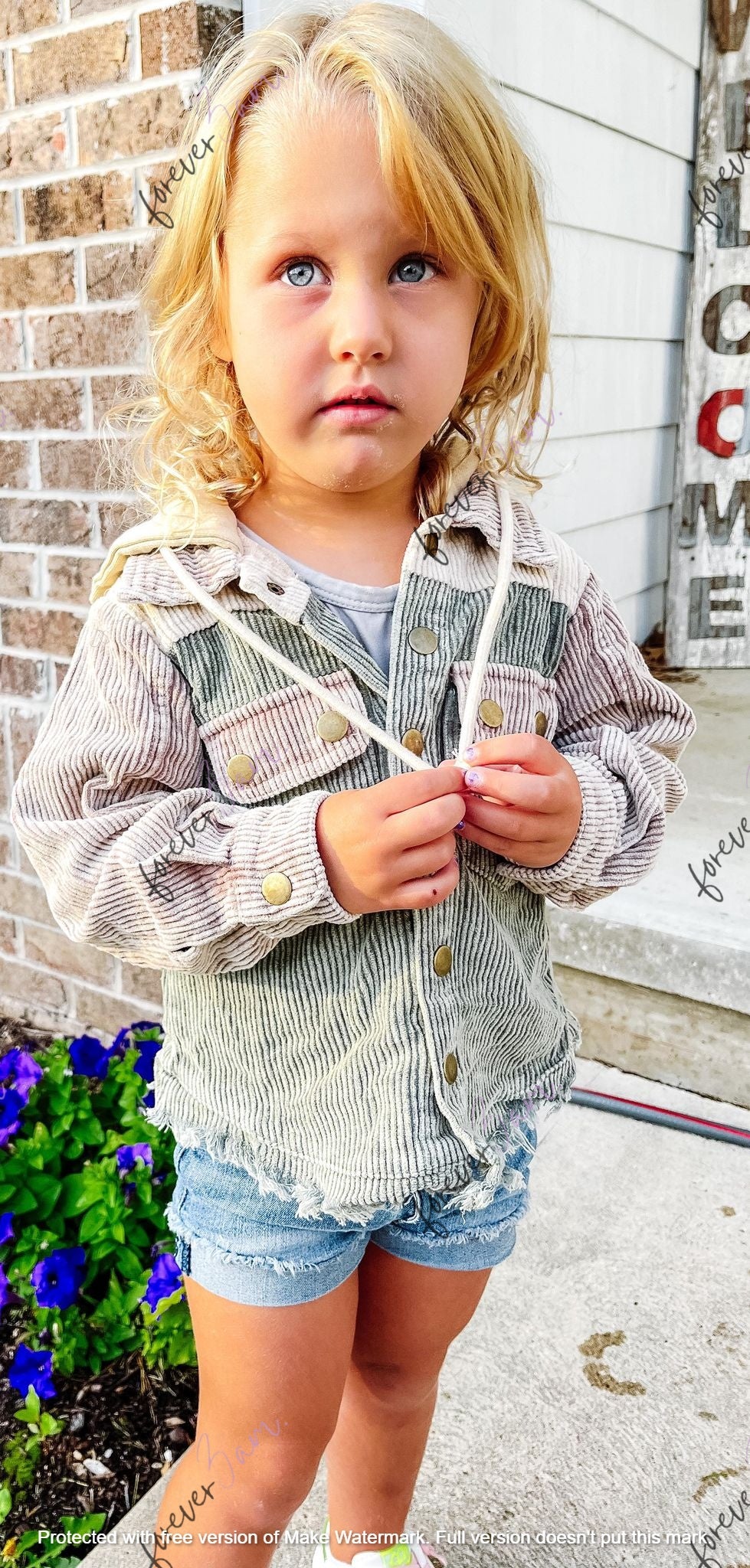 rts: Boho Corded shackets Mommy and Me-