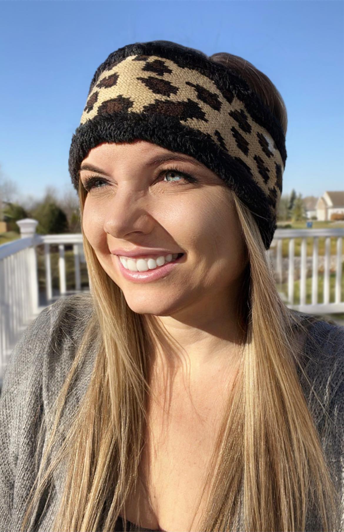 RTS: faux fur lined headband-