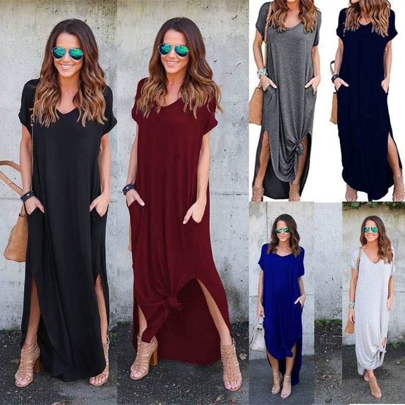 RTS: Maxi Dress with extended sizes-