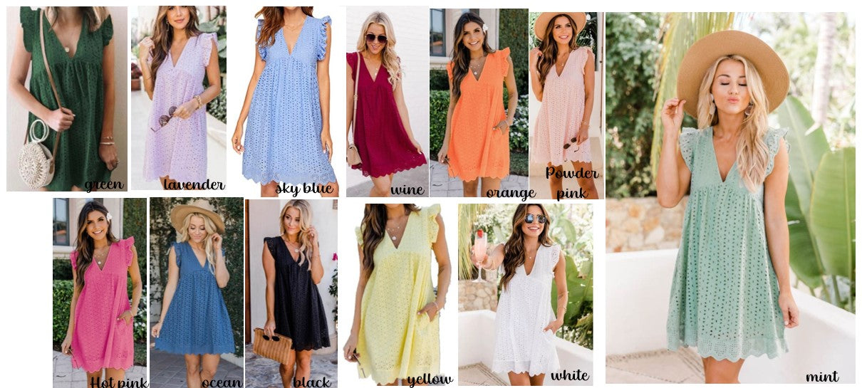 RTS: lace with shorts Dress-