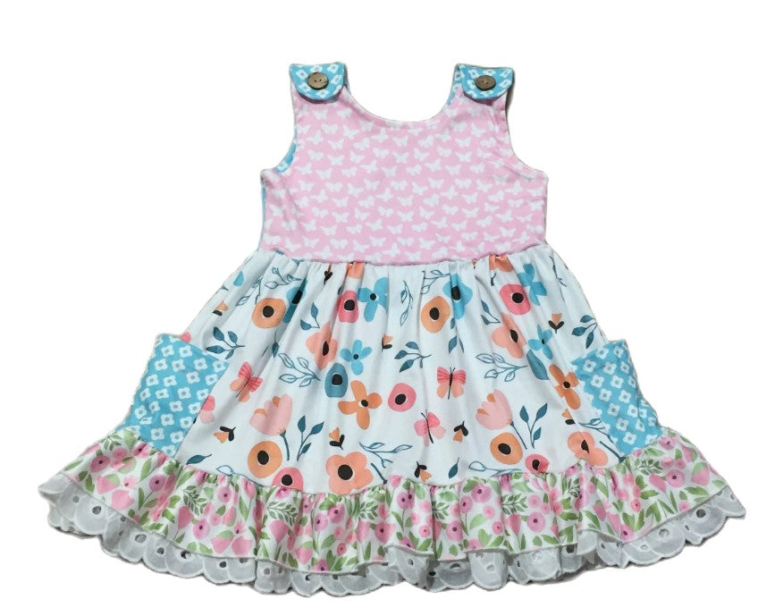 RTS: Pink Pocket Dress-