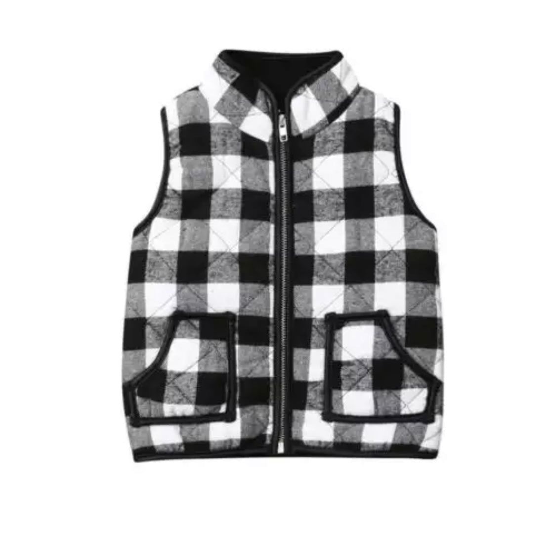 RTS Kids Plaid Vest-