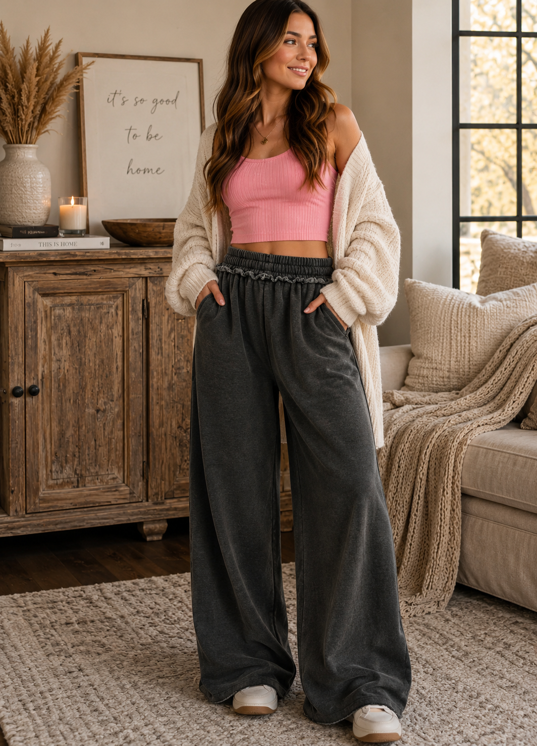PREORDER: The After Hours Wide Leg Pants 8.31.26