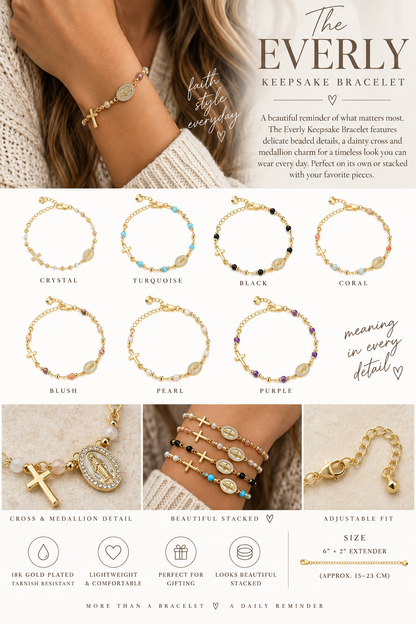 PREORDER: The Everly Keepsake Bracelet 9.14.26
