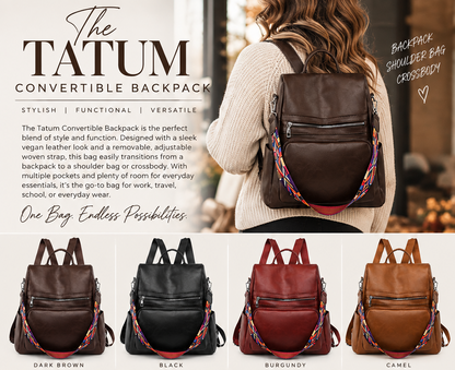 PREORDER: The Tatum Convertible Backpack 9.14.26