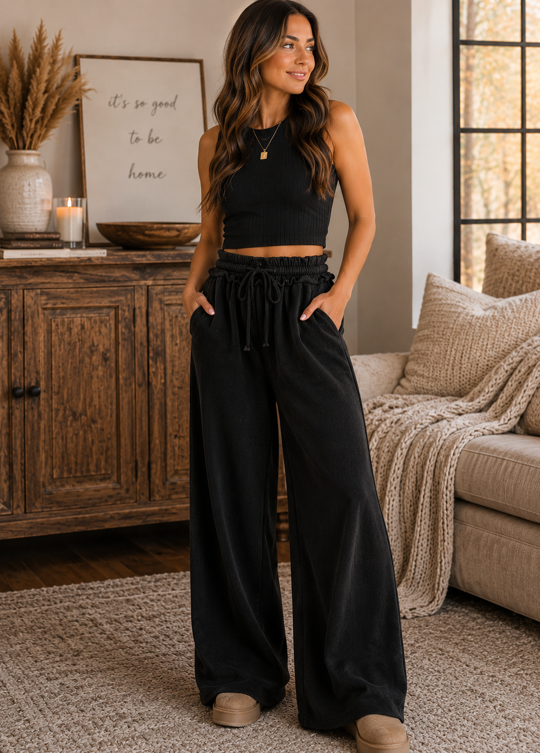 PREORDER: The After Hours Wide Leg Pants 8.31.26