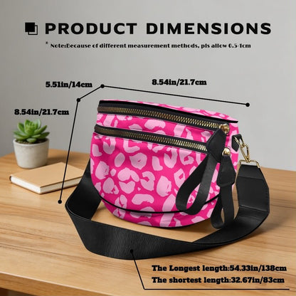 PREORDER: Custom Double Zip Bum Sling Bags RERUN 11.2.26
