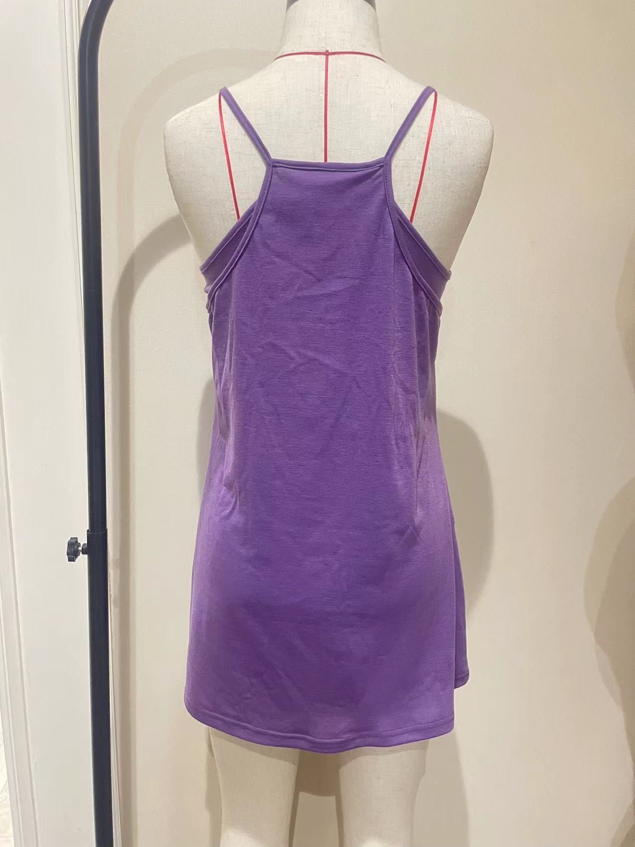 RTS: The Leslie Racerback Skort Romper