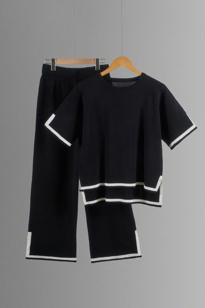 PREORDER: The Wren Contrast Knit Set 9.14.26