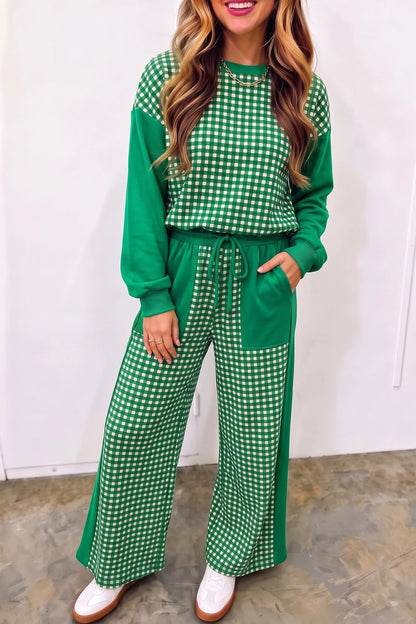 PREORDER: Gingham Chic Lounge Set  11.2.26