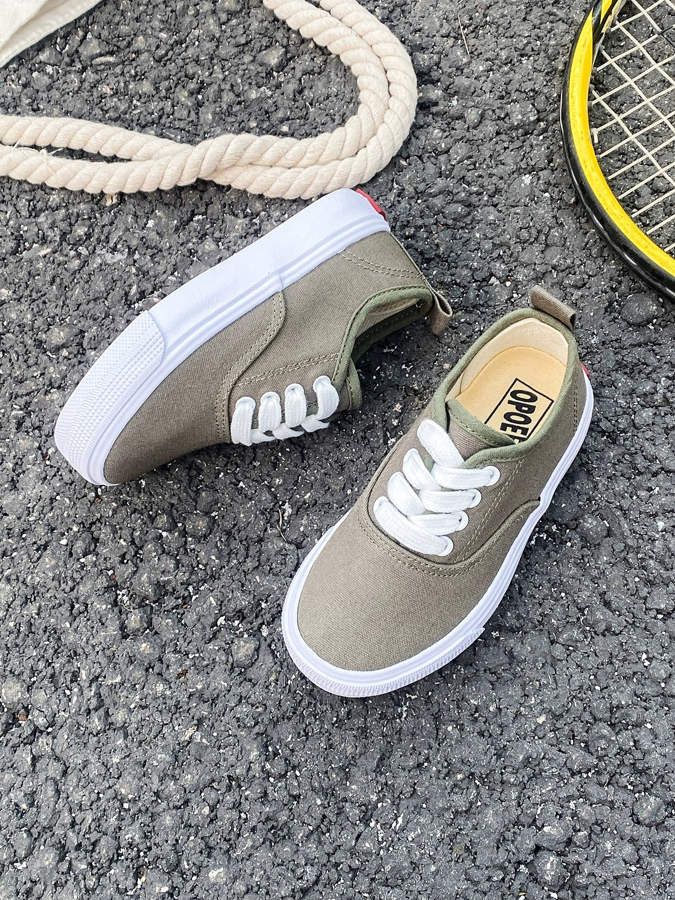 RTS: Kid's Canvas Lace-up Shoes