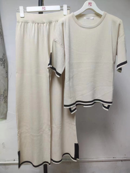 PREORDER: The Wren Contrast Knit Set 9.14.26