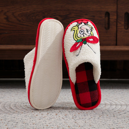 PREORDER: The Mean One Holiday Slippers 9.21.26