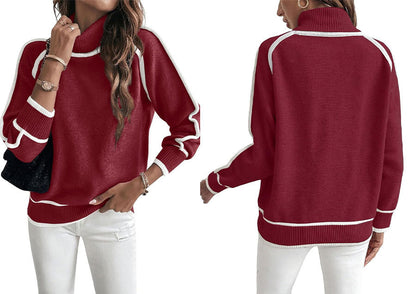 PREORDER: The Lennox Contrast Knit Sweater 11.2.26