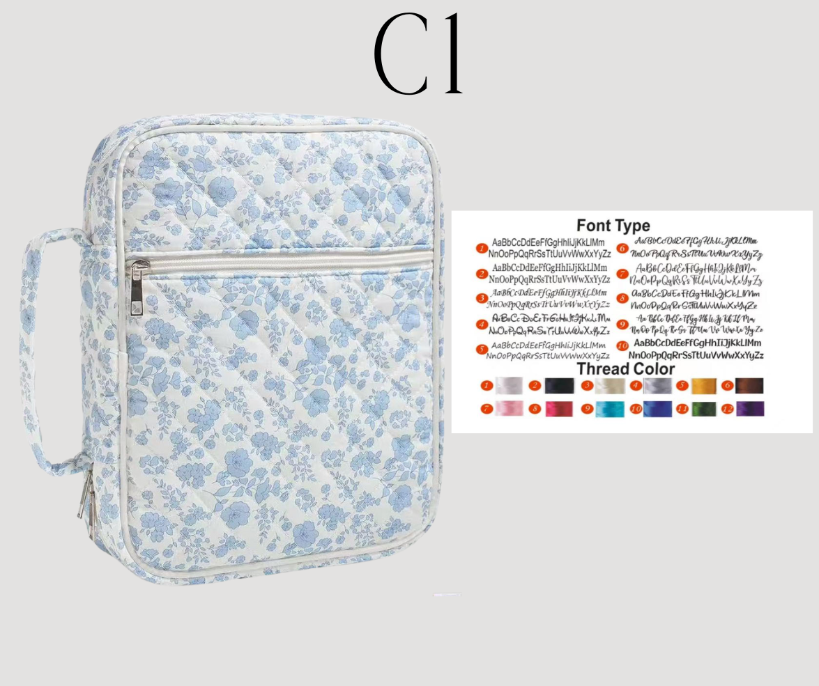 Preorder: RERUN Custom Embroidered Bible Cases ( case only) 1.19.26