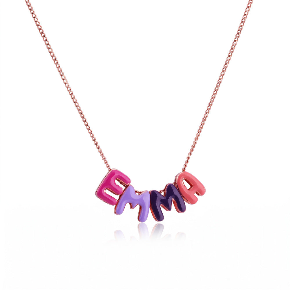 PREORDER: The Bubble Letter Name Necklace 11.2.26