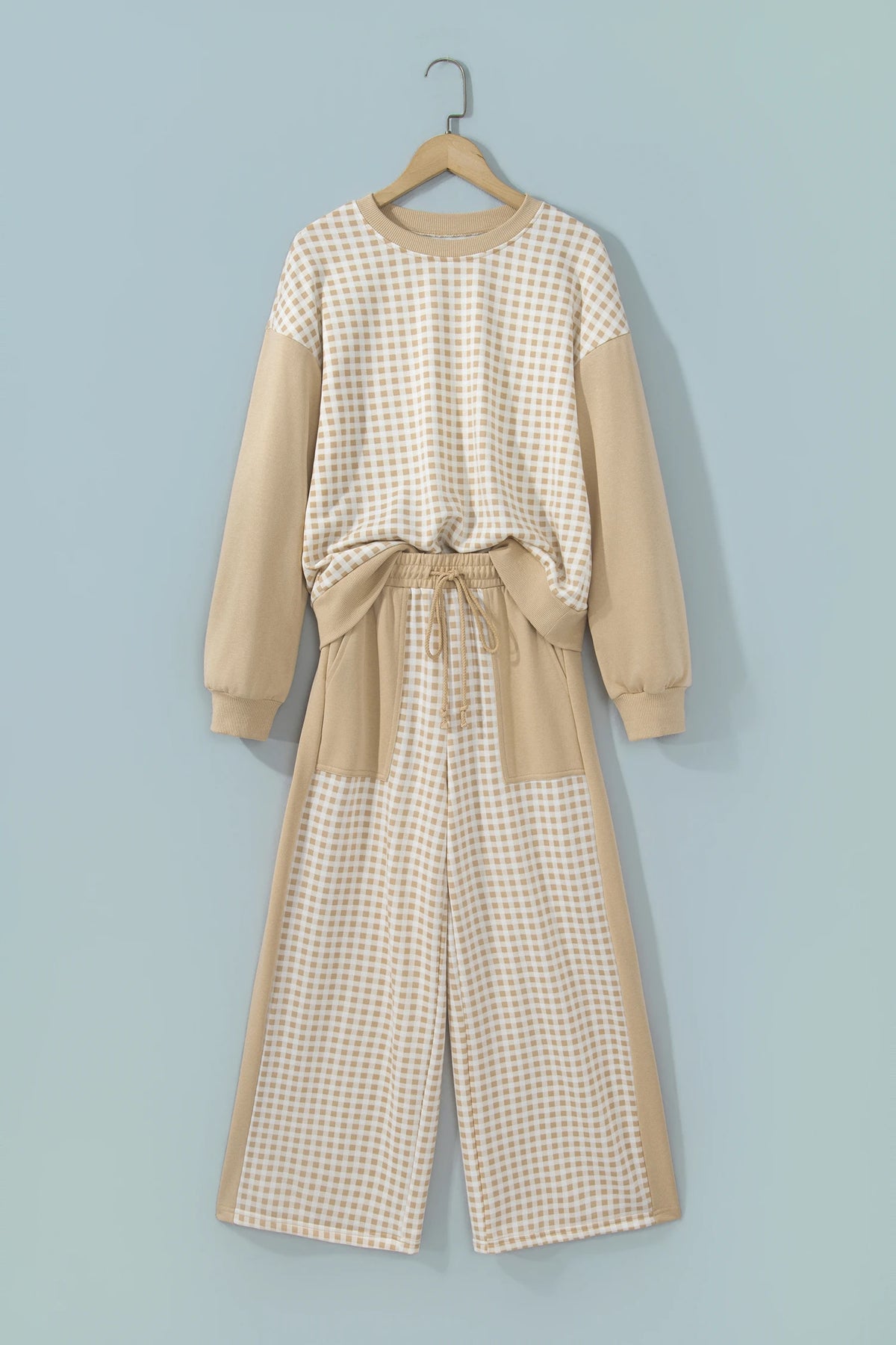 PREORDER: Gingham Chic Lounge Set  11.2.26