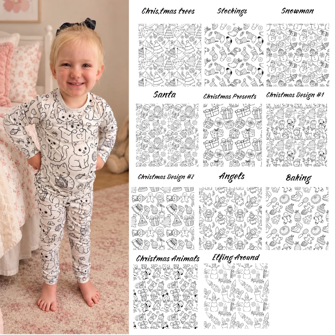 PREORDER: The Color Me Cozy Pajama Collection 10.19.26 osym