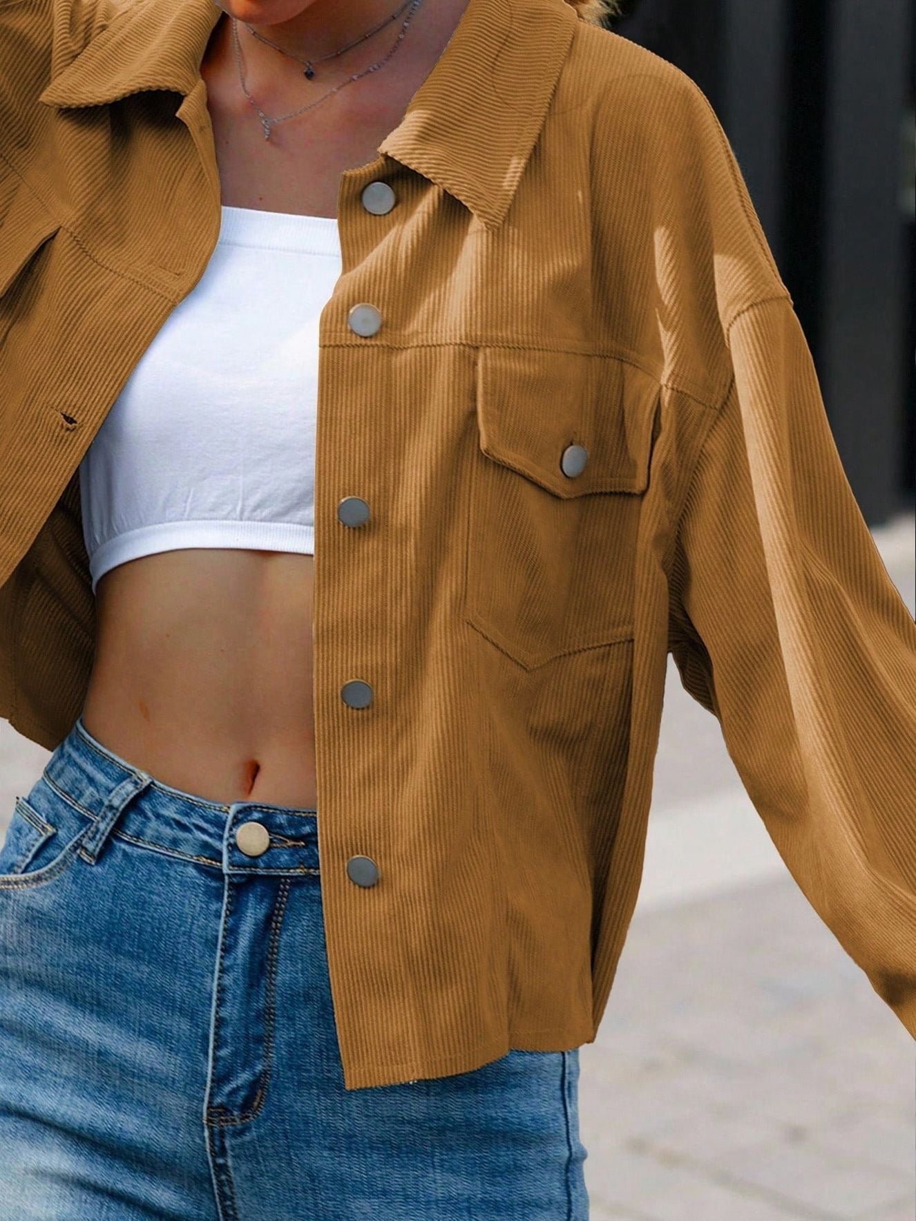 PREORDER: The Hollis Corduroy Shacket 8.24.26
