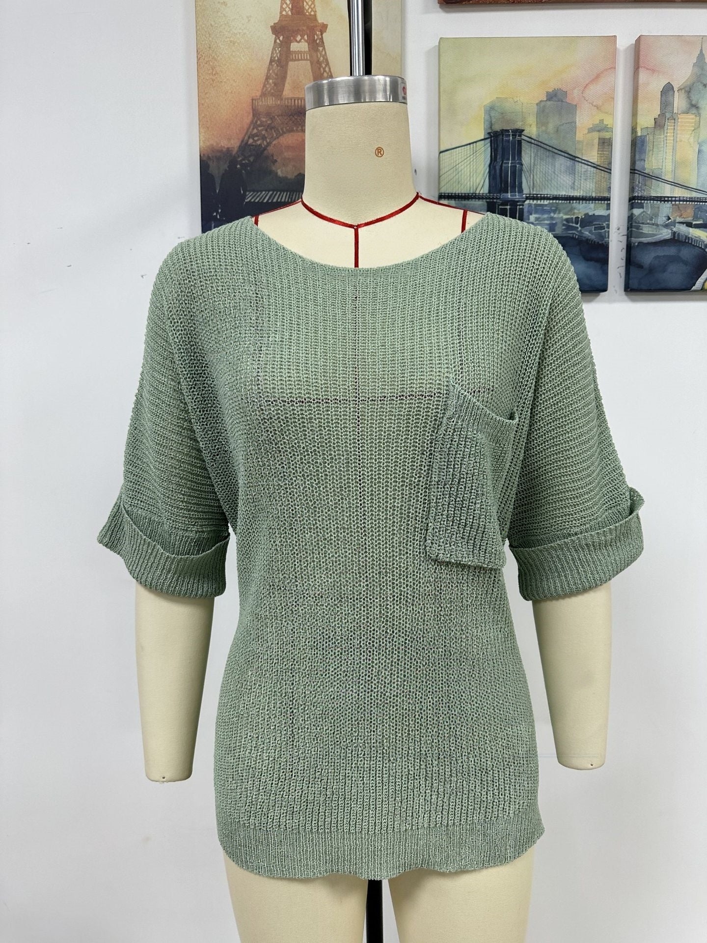 PREORDER: Wrenlee Boxy Lightweight Sweater  8.24.26