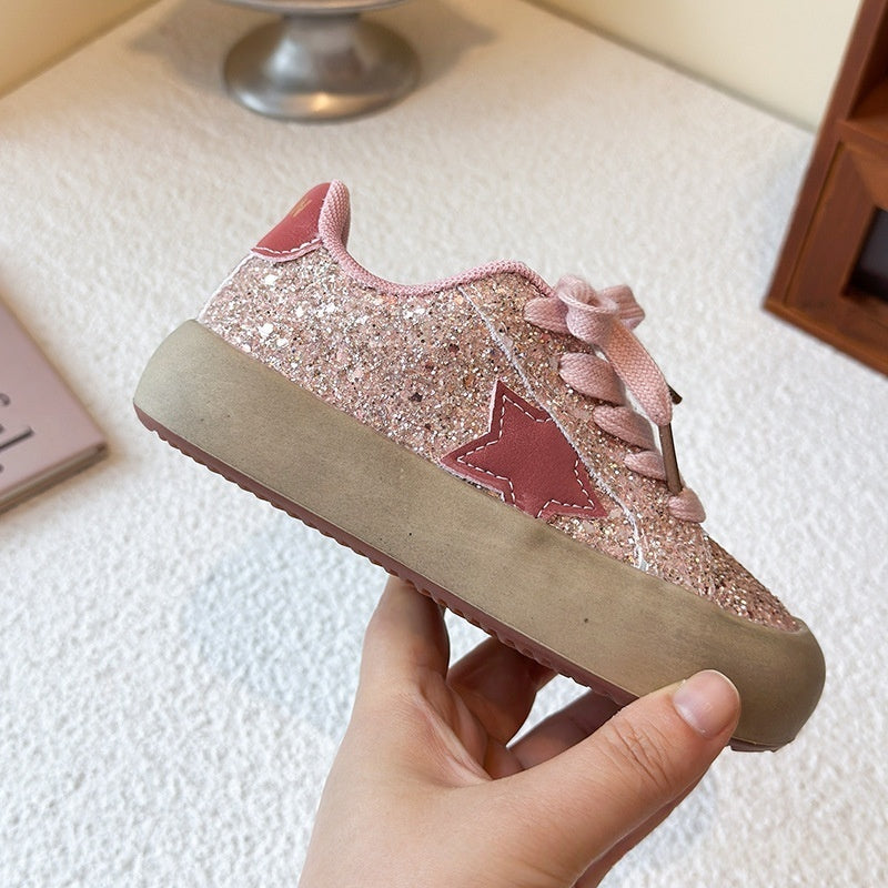 RTS: Kids Sparkle Tennis shoes