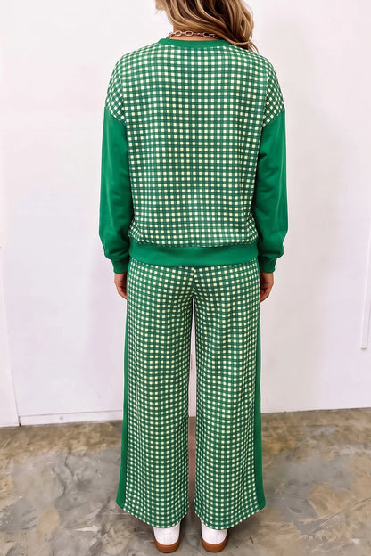PREORDER: Gingham Chic Lounge Set  11.2.26