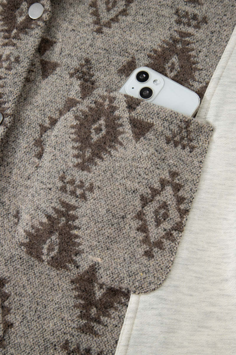 PREORDER: Leesa Aztec shacket 12.8.25