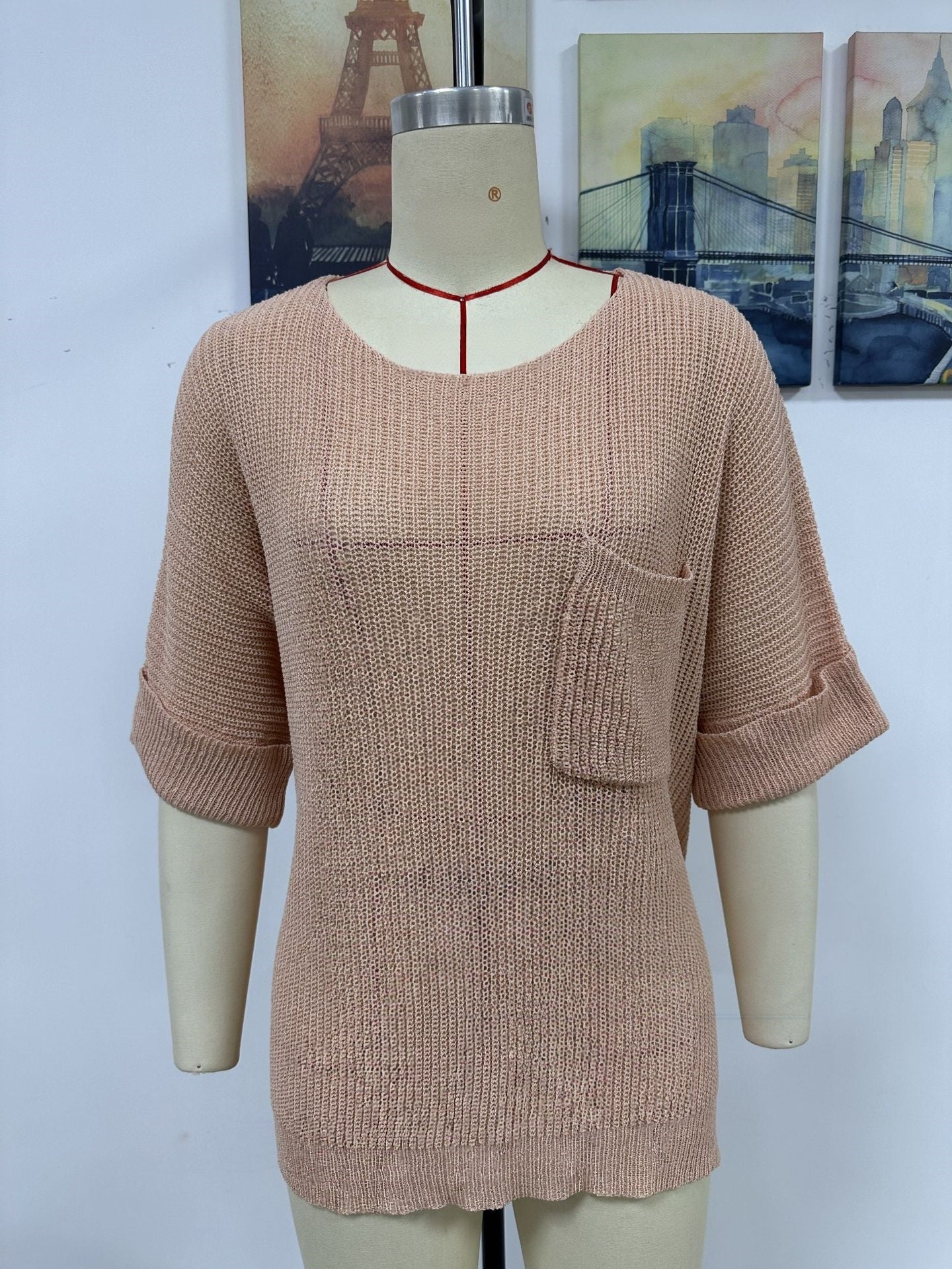 PREORDER: Wrenlee Boxy Lightweight Sweater  8.24.26