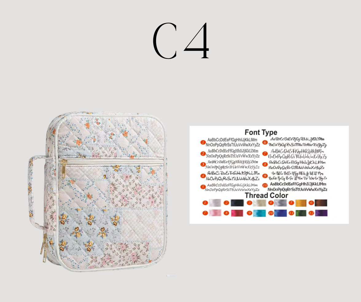 Preorder: RERUN Custom Embroidered Bible Cases ( case only) 1.19.26