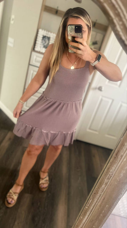 RTS: Ember Ribbed Dress-