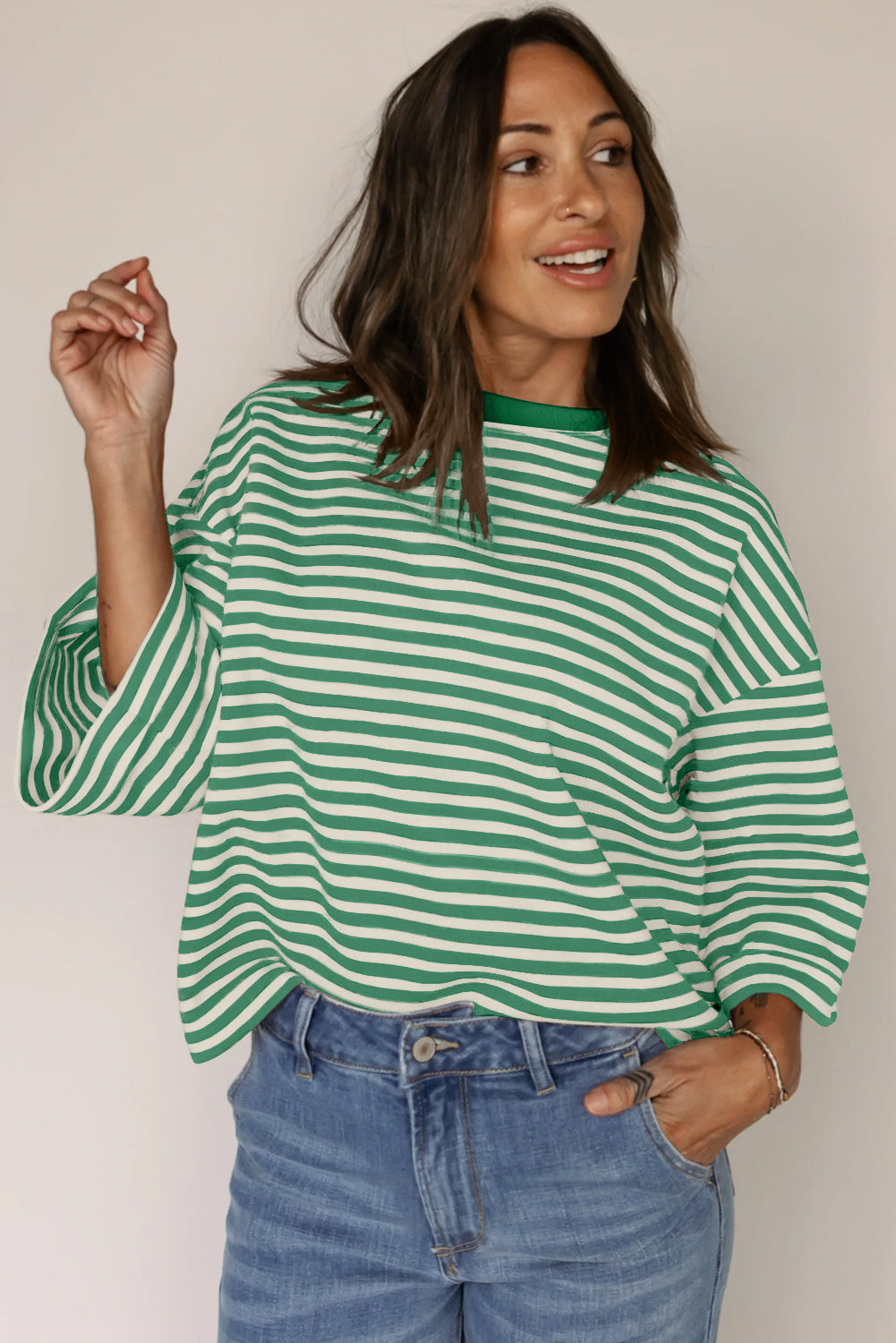 PREORDER: Striped Callie Bow top 1.19.26