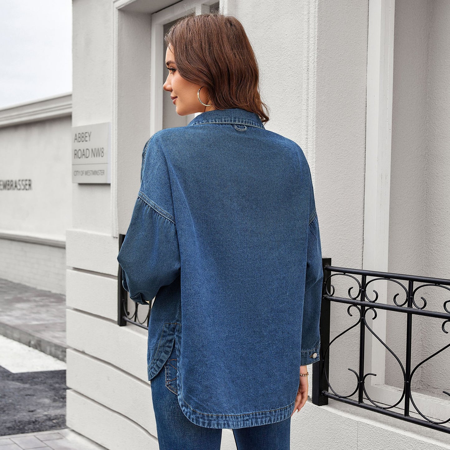 PREORDER: On the Move Denim Light Weight Button Down 1.19.26