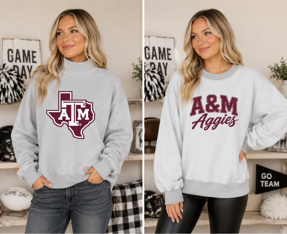PREORDER: The Rally Club Reversible Mock Neck Sweater RERUN 10.26.26