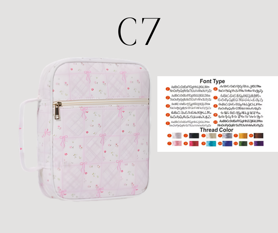 Preorder: RERUN Custom Embroidered Bible Cases ( case only) 1.19.26