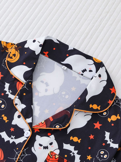 RTS: Satin Halloween PJ's