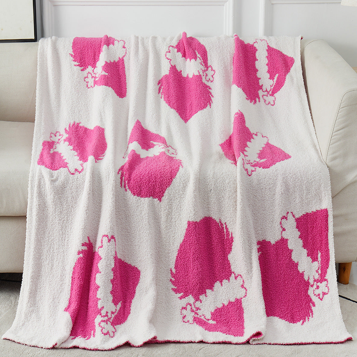 PREORDER: Luxe Holiday Fuzzy Blankets RERUN 10.19.26 osym