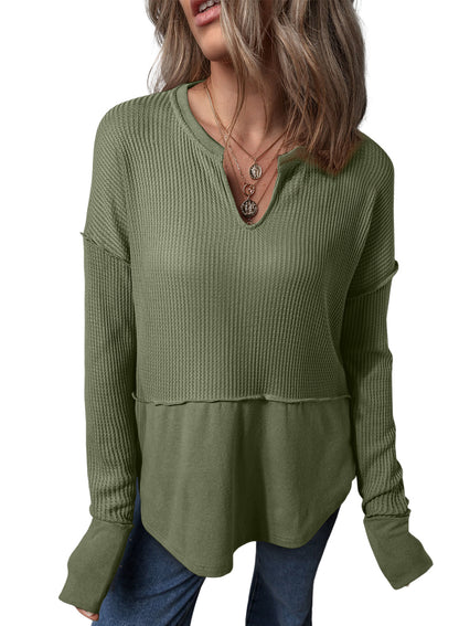 RTS: Faye Waffle Knit