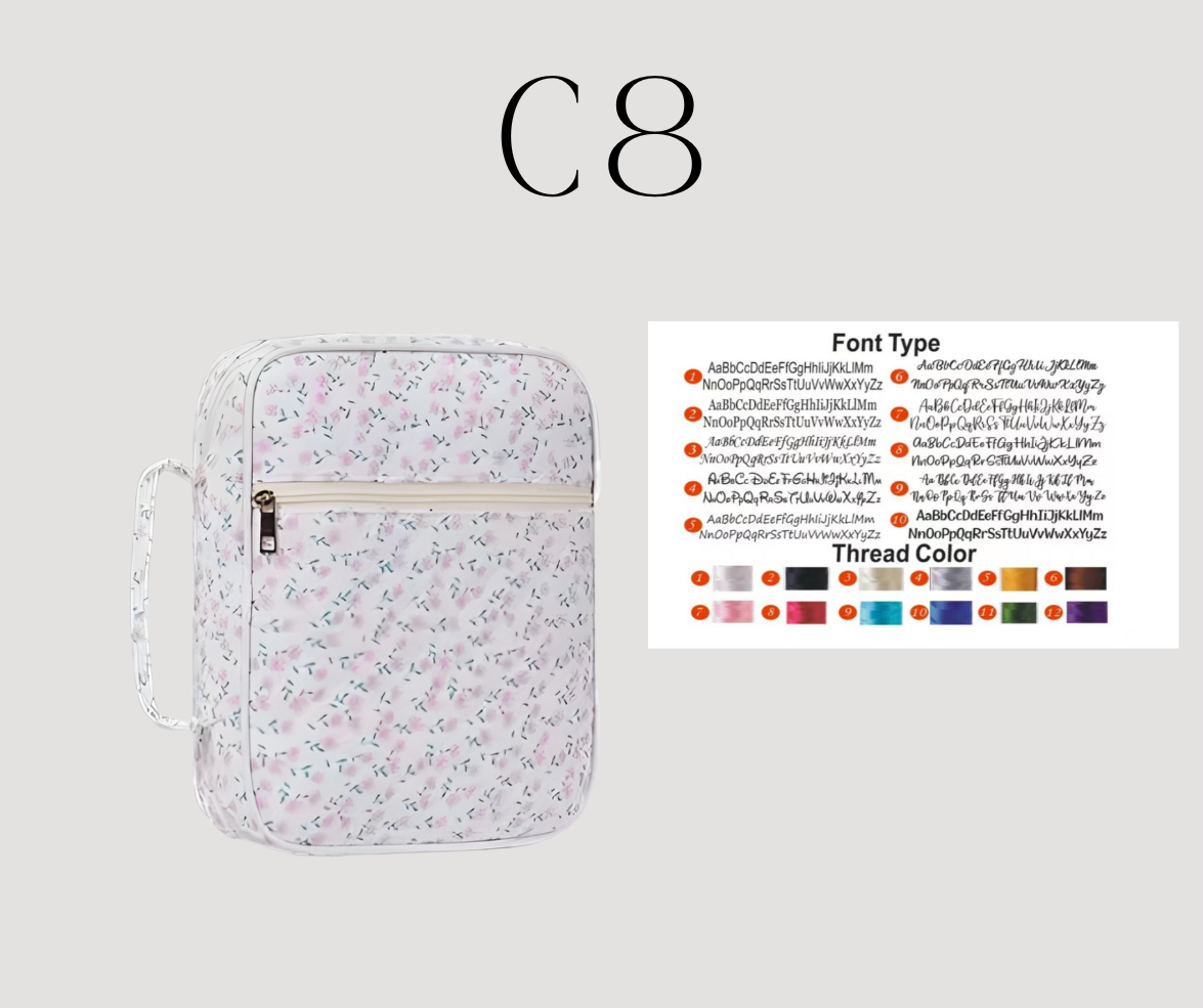 Preorder: RERUN Custom Embroidered Bible Cases ( case only) 1.19.26