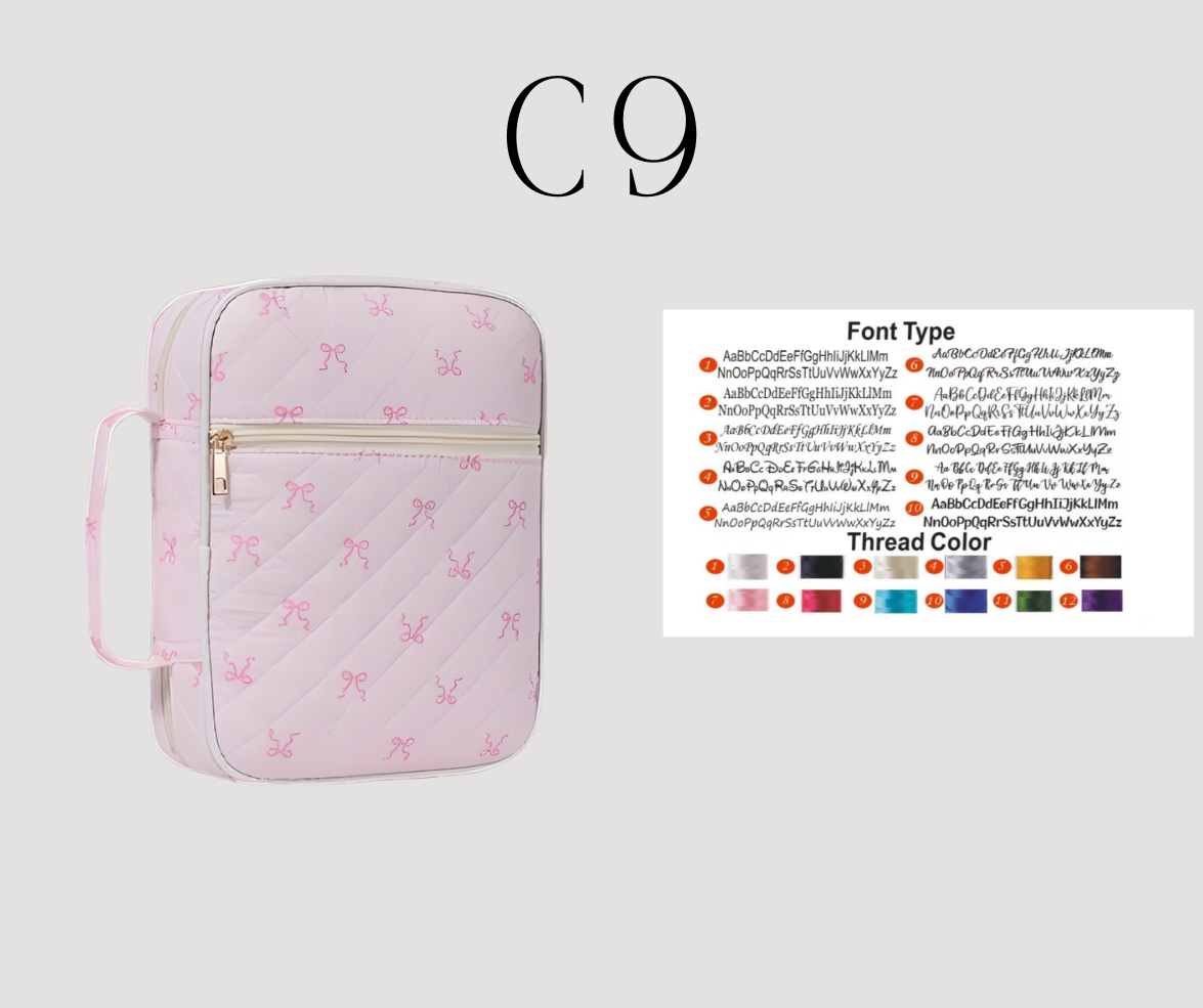 Preorder: RERUN Custom Embroidered Bible Cases ( case only) 1.19.26