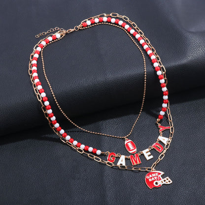RTS: Game Day Layered Necklace