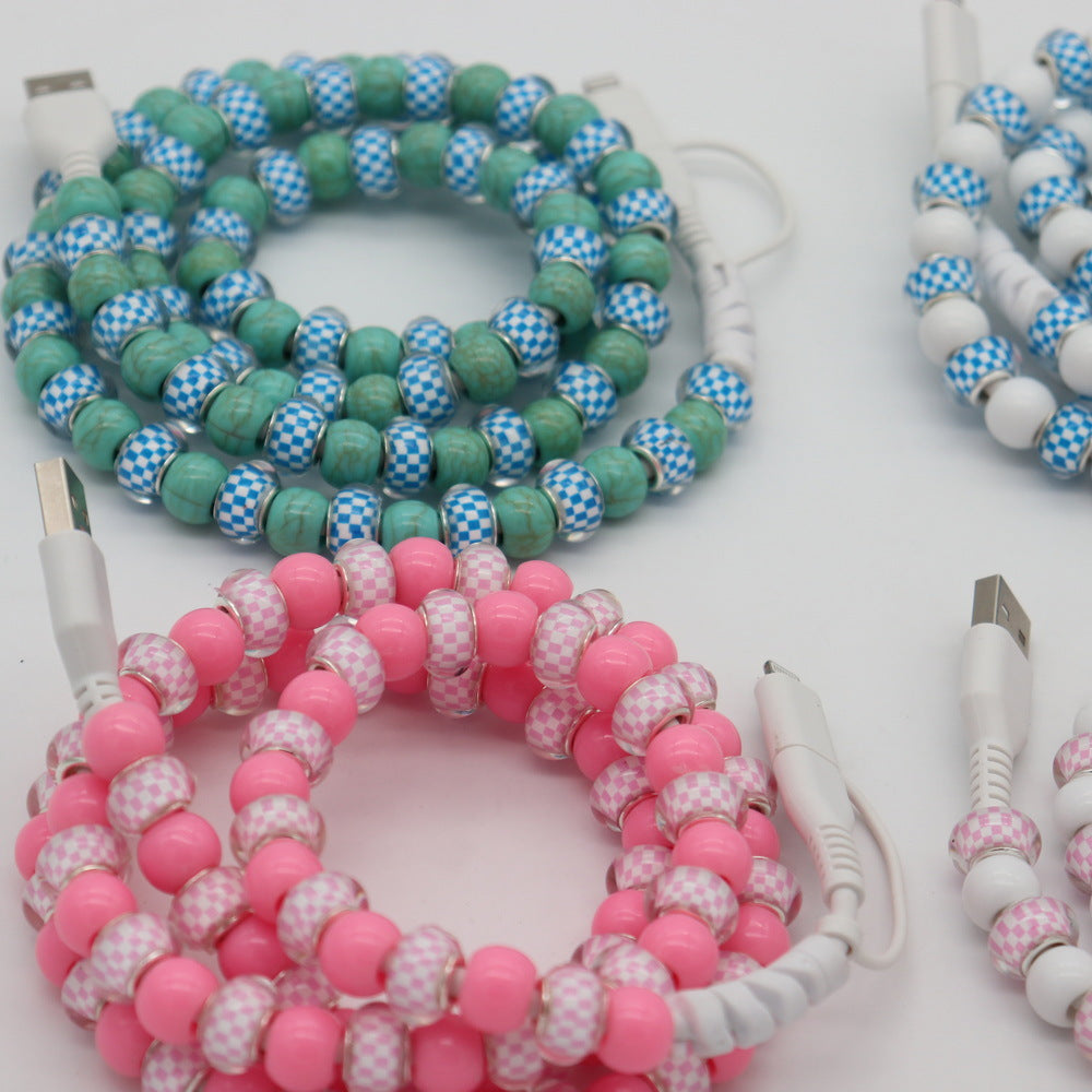 PREORDer: RERUN Dual Beaded Phone Charger  1.19.26