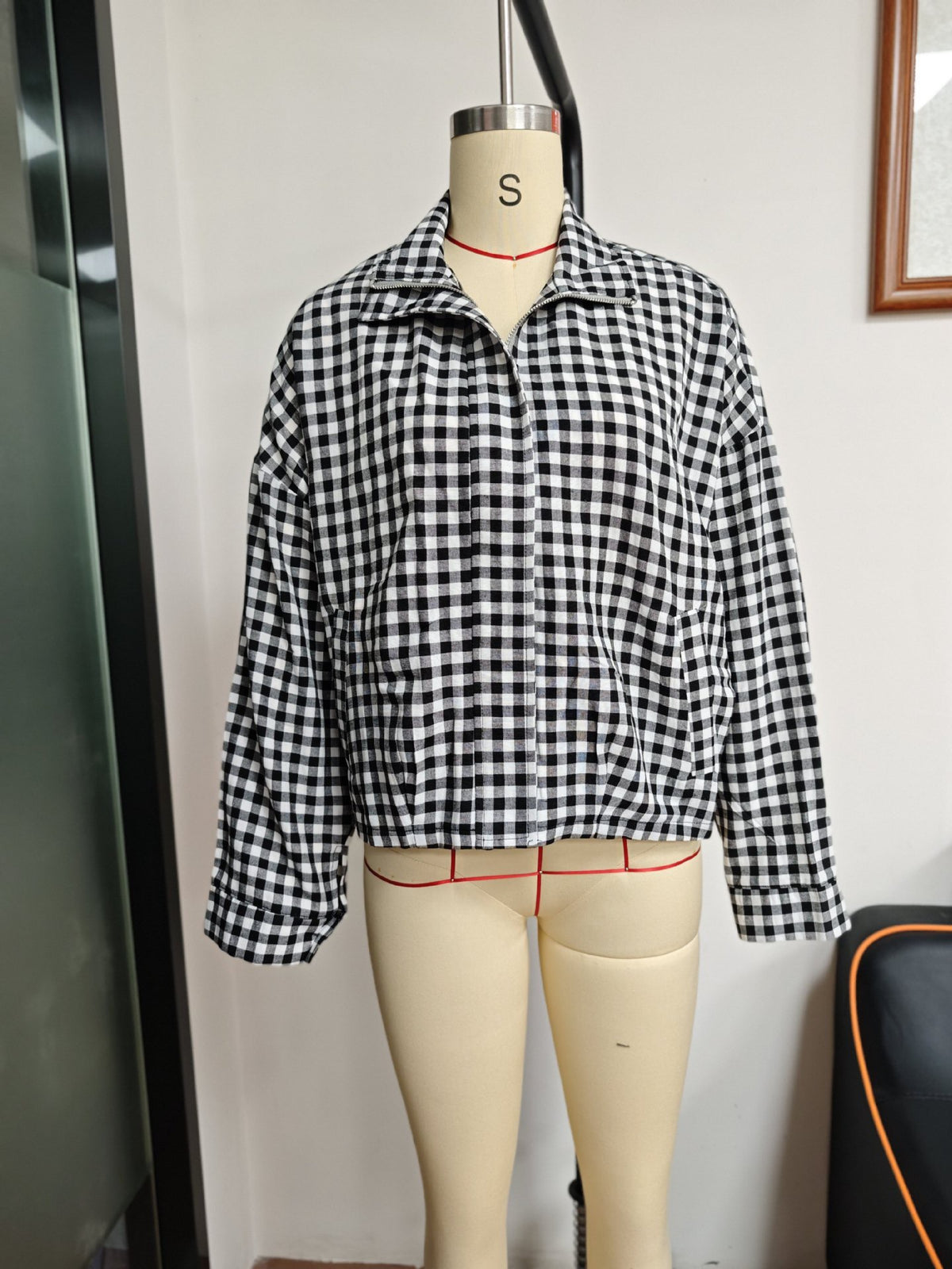 PREORDER: Gingham jacket  9.28.26