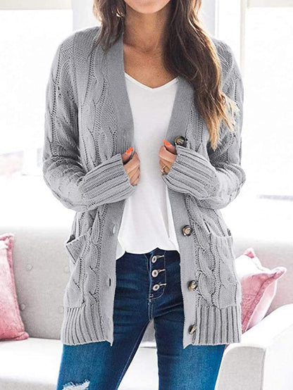 RTS: MAGS CABLE KNIT CARDI