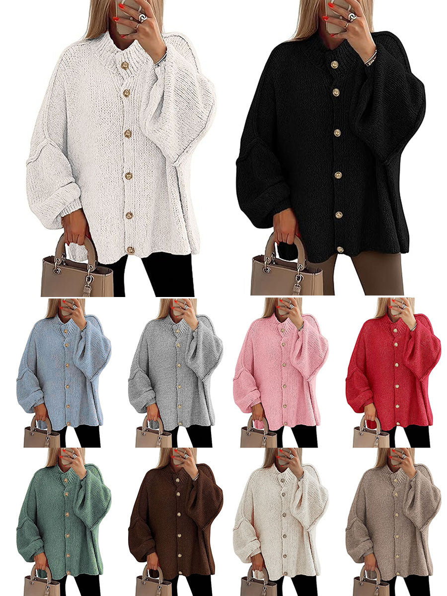 PREORDER: Harron button oversize sweater 9.22.25 osym